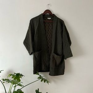 “Jules” open cardigan, Curator SF, never worn